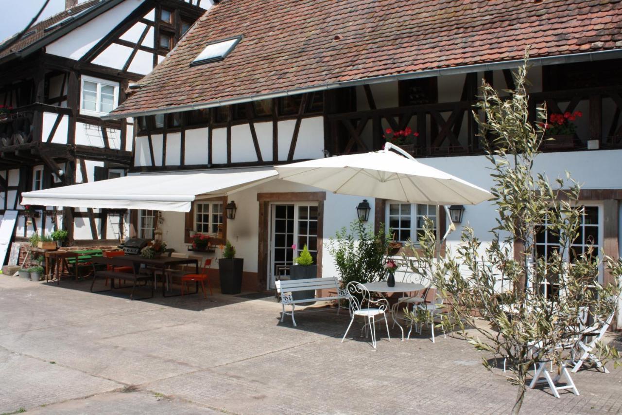 Bed and Breakfast La Grange Aux Coqs Ittenheim Экстерьер фото